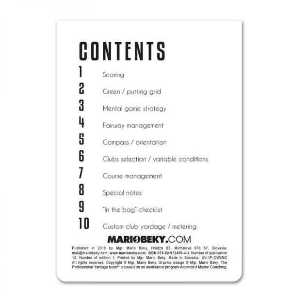 Professional Yardage Book Mario Beky Advanced Mental Coaching e1