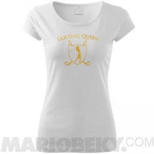 Golfing Queen Royal T-shirt