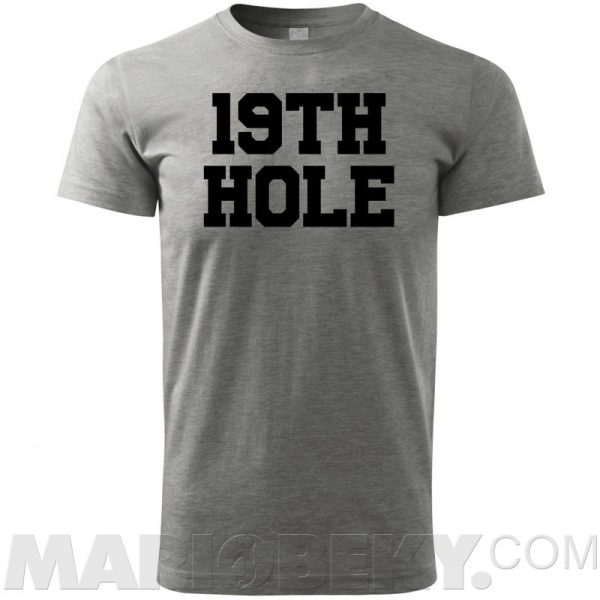 19th Hole Golf T-shirt