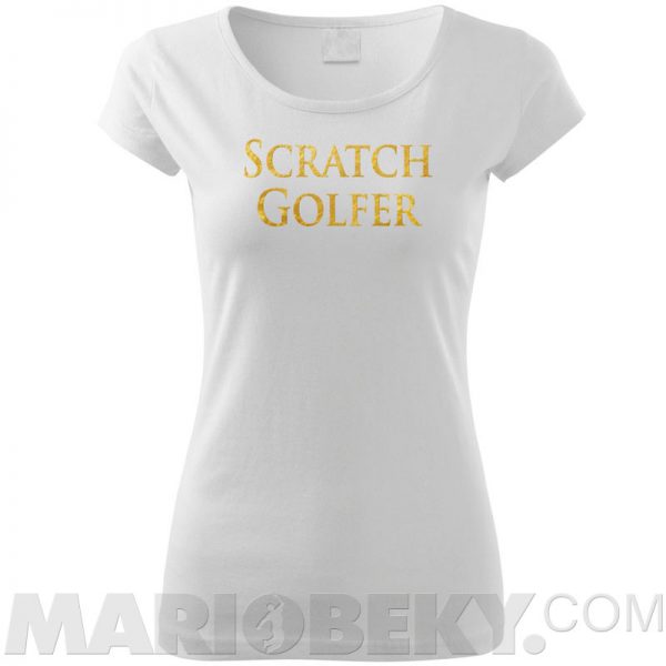Scratch Golfer Ladies T-shirt
