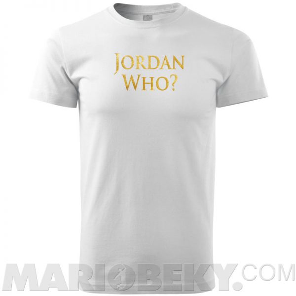 Jordan Who T-shirt