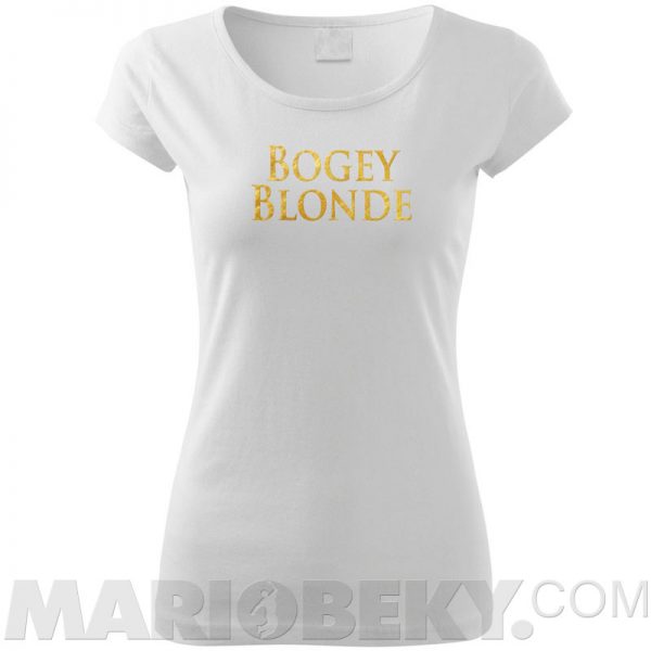 Bogey Blonde Ladies T-shirt