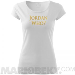 Jordan Who T-shirt Ladies