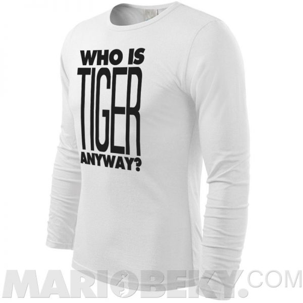 Who Is Tiger Long Sleeve T-shirt
