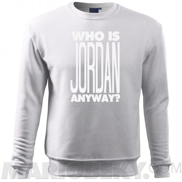 black and white jordan sweatshirt