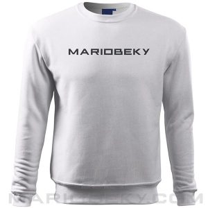 Sweatshirt Mario Beky Two White