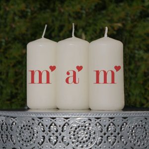 Candles Mam with hearth tall Relaxiana Mario Beky